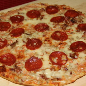 St. Louis Style Pizza - Mega Meat