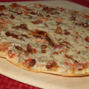 St. Louis Style Bacon & Sausage Pizza