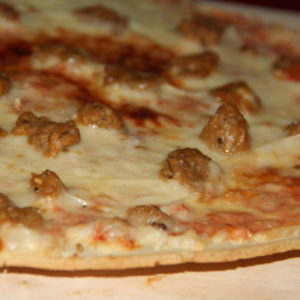 St. Louis Style Pizza- Spicy Sausage