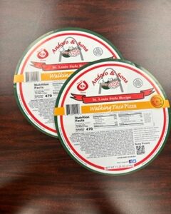Limited Time Special - 2 pack of 9" Walking Taco Pizza